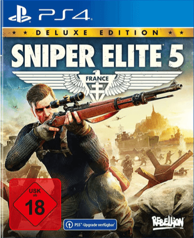 Sniper Elite 5 box art for Playstation 4
